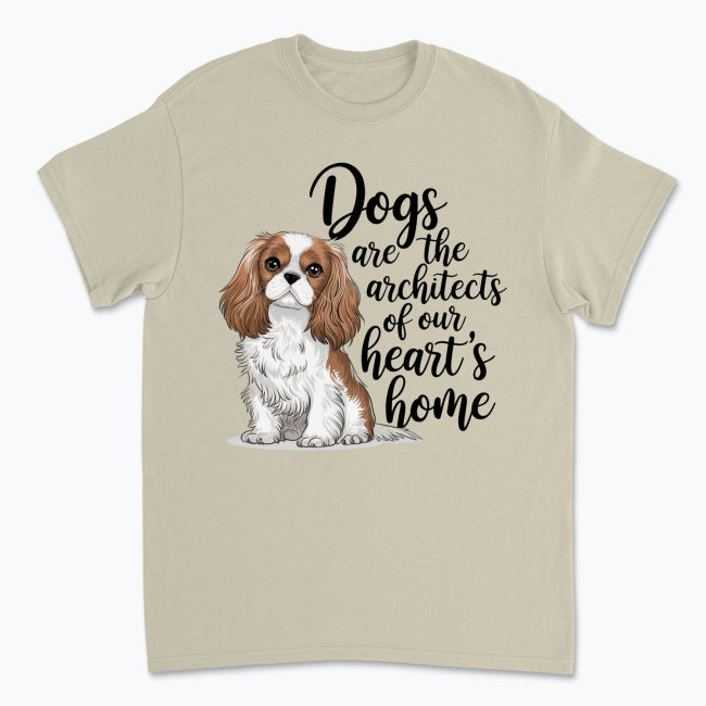 Koszulka Cavalier King Charles Spaniel - heart's home