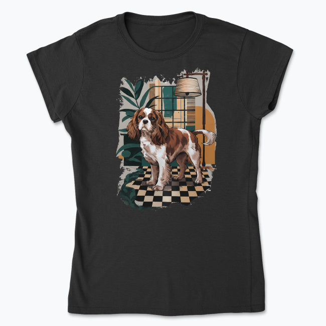 Koszulka Damska Cavalier King Charles Spaniel – Elegant Home Design
