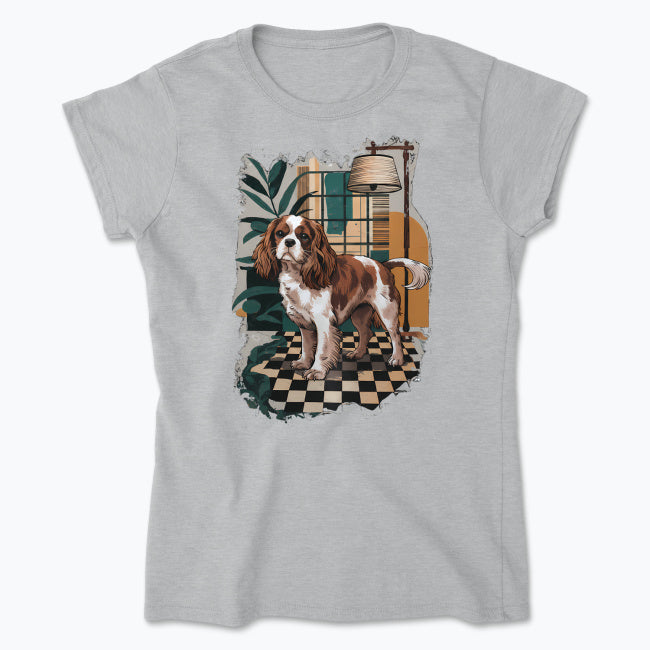Koszulka Damska Cavalier King Charles Spaniel – Elegant Home Design