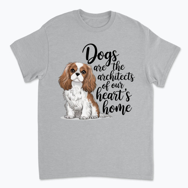 Koszulka Cavalier King Charles Spaniel - heart's home