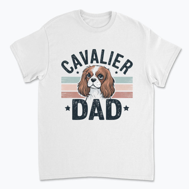 Koszulka Cavalier King Charles Spaniel - Cavalier DAD