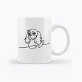 Cavalier King Charles Spaniel Mug - One Line Cavalier 325 ml