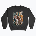 Bluza Cavalier Vintage Interior – Cavalier King Charles Spaniel