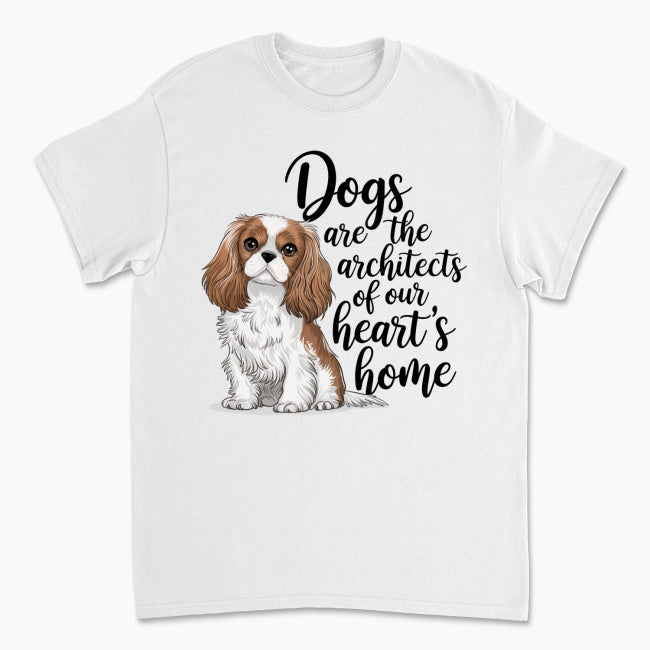 Koszulka Cavalier King Charles Spaniel - heart's home