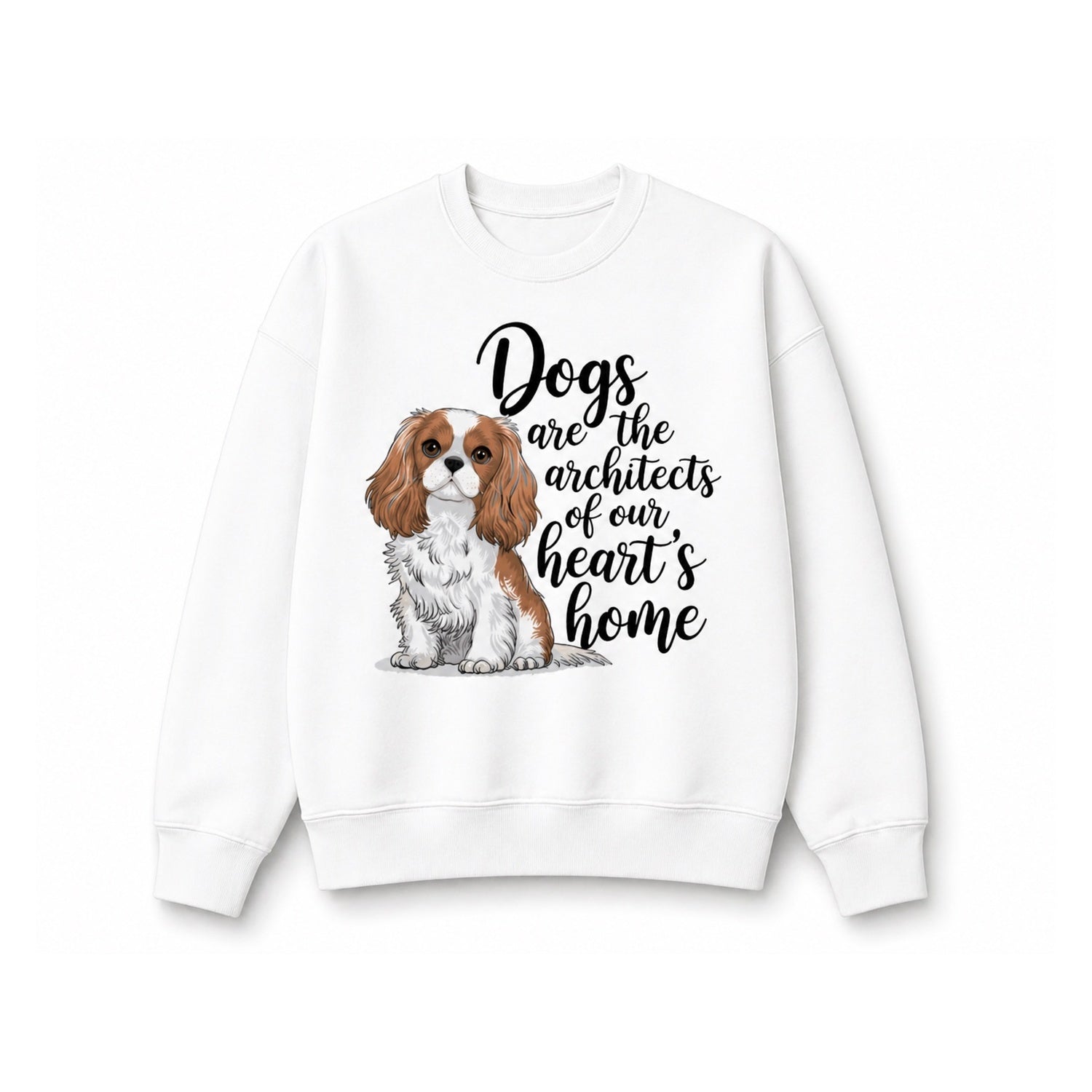 Bluza Dogs are the architects of our heart’s home