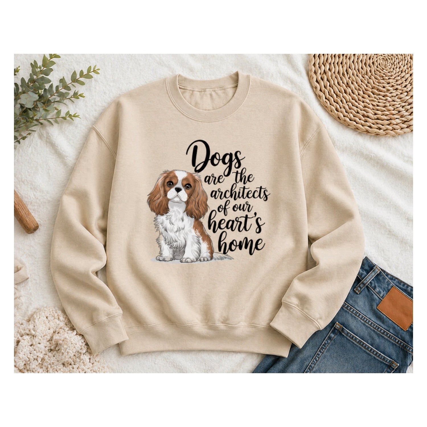 Bluza Dogs are the architects of our heart’s home